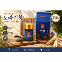 나명제약 천년누리 도라지청 100% 국내산 생도라지 사용